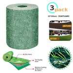 Engrais jardin pique-nique gazon pelouse élèvent tapis herbe jardin pique-nique fournitures coupe-vent et sol solide, isolation thermique, hydratant,3pack,20 * 900cm