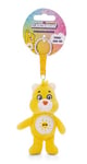 NICI- Ourson Soleil Porte Bisounours Bonheur 10cm Jaune-Pendentif Animal avec Anneau métallique pour accrocher aux clés, à la Corde, au Sac et Plus Encore, 61372, Sonnenscheinbärchi