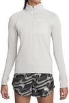 Nike Therma-FIT Haut de Course avec Demi-Fermeture éclair pour Femme, lt Iron Ore/Reflective Argent, M