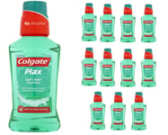 Colgate Plax Soft Mint Mouthwash Alcohol Free Bad Breath Control 250ml x 12