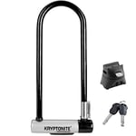 Kryptonite KryptoLok Long Shackle U-lock - Black/Silver