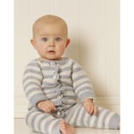 Baby Blues by DROPS Design - Baby heldrakt Hekleoppskrift str. 0 mdr - - 3/4 Ã¥r