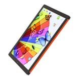 10 tuuman tabletti Android 10.0 4G verkkotuki 2.4G 5G Dual Band 6GB 256GB edessä 5MP takana 8MP HD Tablet UK Plug 100?240V Orange UK Plug