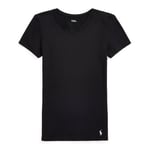 Polo Ralph Lauren Women Slim Fit T-Shirt Svart Medium Dam