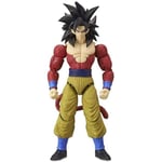 Figurine Dragon Ball 17cm - BANDAI - Super Saiyan 4 Goku - Collection Dragon ...