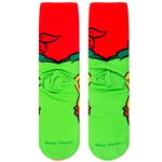 ODD SOX Women's Crew Socks - Raphael (TMNT)-(UK 4-9 | EU 36-42)