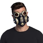 Boland 97596 - Masque facial Gas Master, masque pour carnaval et Halloween, masque d'horreur, accessoire de déguisement, accessoire pour le carnaval