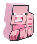 Minecraft - Cochon - Lampe 2d 16cm