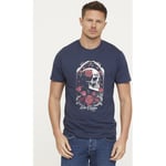 T-shirt Lee Cooper  T-shirt AMUERTO Navy