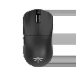 VGN-Souris de jeu sans fil Dragonfly F1 ature a Pro Max,récepteur 4K,mode touristes,2.4g,filaire,F1 Pro Max,PC,cadeau - Type F1 Pro Black