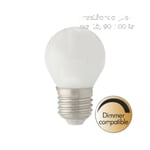 Dimbar LED klot opal 2700K 600lm E27 6W