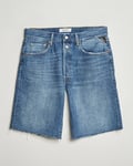 Replay 901 Original Denim Shorts Light Blue