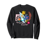 Disney Alice in Wonderland Curiouser & Curiouser Cutouts Sweatshirt