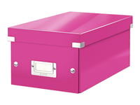 Leitz Click & Store - Förvaringsbox - Rosa