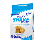 6PAK Supplément protéiné Milky Shake Whey, biscuit, 1800 g