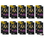 L'OR Espresso Supremo - Intensity 10 - Nespresso* Compatible Aluminium Coffee Capsules - 20 Packs of 10 Capsules (200 Drinks)