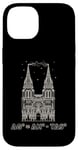 Coque pour iPhone 14 Formule d'énergie libre Cathédrale Physique Mathématiques