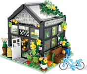 Flower House Building Set, Compatible with lego Flower Friends House Create Eleg