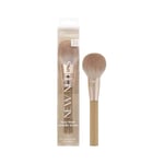 Real Techniques New Nudes Hazy Finish Powder Brush, Use With Blush, Bronzer, & Setting Powder, Buildable Coverage, Multiuse Makeup Brush, Soft Synthetic Bristles, 1 Count