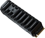 MP600 PRO XT 1 To Disque SSD M.2 NVMe PCIe Gen4 x4 (Vitesses de Lecture Séquentielle jusqu'à 7 100 Mo/s et Vitesses d'écriture de 5 800 Mo/s, TLC NAND Haute Densité, Format M.2 2280) Noir