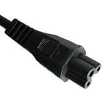 C5 Power Cable/ Mains Cable Lead / UK Type Plug for Laptop Adapter / Charger