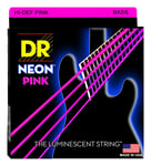 NPB-45 Hi-Def Neon Pink Bass Medium 045-105