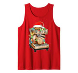 Barista Coffee Lover Coffee Maker Maschine Christmas Xmas Tank Top