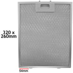 Metal Grease filter For AEG BAUMATIC Cooker Hood Extractor Vent Fan 320 x 260mm