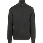 Sweat-shirt Lyle And Scott  Lyle   Scott Half Zip Pull Tonal Noir