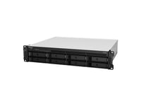 Synology Rackstation Rs1221rp+ - Nas-Server - 8 Brønner - Kan Monteres I Rack - Sata 6Gb/S - Raid Raid 0, 1, 5, 6, 10, Jbod, 5 Hot Spare, 6 Hot Spare, 10 Hot Spare, 1 Aktiv Reservedel - Ram 4 Gb - Gigabit Ethernet - Iscsi Støtte - 2U