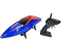 RC Jet Boat Fishing Yacht Radio Control Skytech Twin Motor High Speed Toy UK R/C