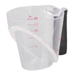 Triangular Measuring Cup Transparent Measuring Cup With Scale Baking Liquid Me