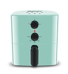 Elite Gourmet EAF-3218BL Friteuse à air 0,95 L, électrique et compacte, avec minuteur température réglable, cuisson sans huile, sans PFOA, 700 W, avec recettes (français non garanti), menthe