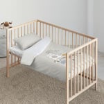 Kids&Cotton Parure de lit Kenai Big Beige 115 x 145 cm