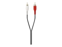 Belkin - Câble audio - RCA x 2 mâle pour RCA x 2 mâle - 1 m - blindé - noir