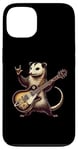 Coque pour iPhone 13 Retro Possum Rock Music Men Kids Women Funny Opossum Rock