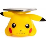 Chargeur induction sans fil + USB A Pikachu BigBen Jaune