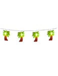 Boland 52157-Guirlande Lumineuse LED Palmiers-Longueur : 140 cm-Type de Piles : 2 x AA-Décoration de Carnaval, thème, Garden-Party, fête d'été, 10203651, Vert, Large