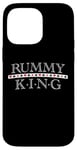 Coque pour iPhone 14 Pro Max Lecteur de cartes Rummy King Gin Rummy Graphic