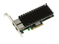 Pcie Network Card 10G 2 Ports 10 GB RJ45 Intel X540 Chipset High + Low Profile