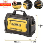 Dewalt Tools Bag Hard Bottom Water Resistant 19-Pockets Shoulder Strap Tote Bag