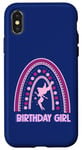 Coque pour iPhone X/XS Fée d'anniversaire arc-en-ciel mignonne fée anniversaire fille