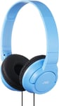 JVC HAS180AN Powerful Bass On-Ear Headphones - Light Blue