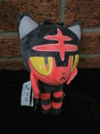 Litten Pokemon plush Character 20cm Teddy new with tags