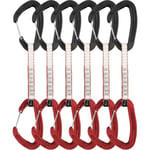 Set de 6 Dégaine Alpha Wire 12cm pour Escalade Traditionnelle - Léger et Fiable