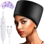 Hair Cap Treatment Steamer for Deep Conditioning - Thermal Hot Head Heat Hat for