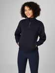 LeMieux Kali Quarter Zip Genser Navy