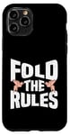 Coque pour iPhone 11 Pro Origami Fold The Rules Design Origami