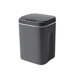 Automatic Sensor Dustbin Trash Can Waste Bin Kitchen Garbage for Kitchen Bathroom and Office (12l Gray)