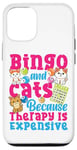 iPhone 12/12 Pro Bingo Player Cat Bingo And Cats Because Therapy Is Expensive Case